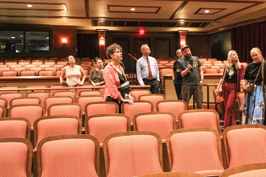 DakhaBrakha on the FSU campus inside Ruby Diamond Hall.