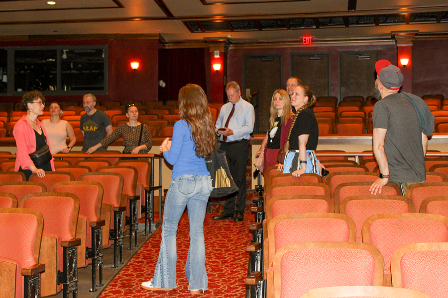DakhaBrakha on the FSU campus inside Ruby Diamond Hall.