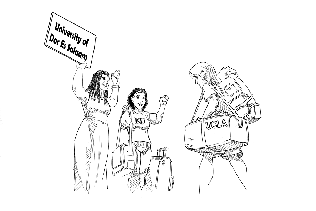 Illustration from Dr. Brenda Wawire's book “Hujambo! A Standards-Based Approach to Introductory Kiswahili” 