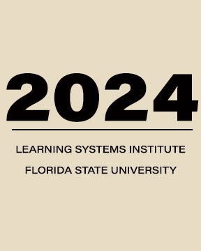 "Graphic saying 2024 Learning Systems Institute Florida State University"