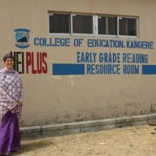 Adrienne Barnes in Nigeria