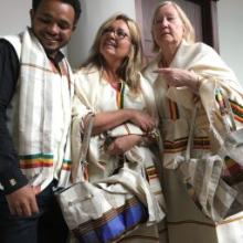 Dr. Dawit Mekonnen, Dr. Flavia Ramos-Mattoussi and Dr. Marion Fesmire
