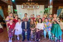 Group photo at Barbara's