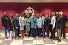 CCAP South Africa group photo on the FSU campus