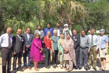 CCAP Pakistan group photo outdoors 