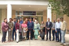 CCAP Pakistan group photo outside the Kika Silva Pla Planetarium 