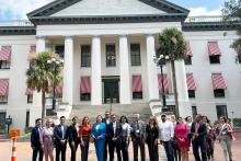 CCAP Mexico group photo in front of the old Florida Capitol