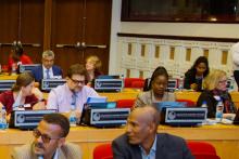 LSI staff in Addis Ababa, Ethiopia at the Educators Shaping Futures conference.