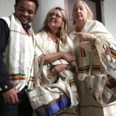 Dr. Dawit Mekonnen, Dr. Flavia Ramos-Mattoussi, and Dr. Marion Fesmire