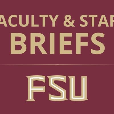 Graphic for FSU Faculty and Staff Briefs 