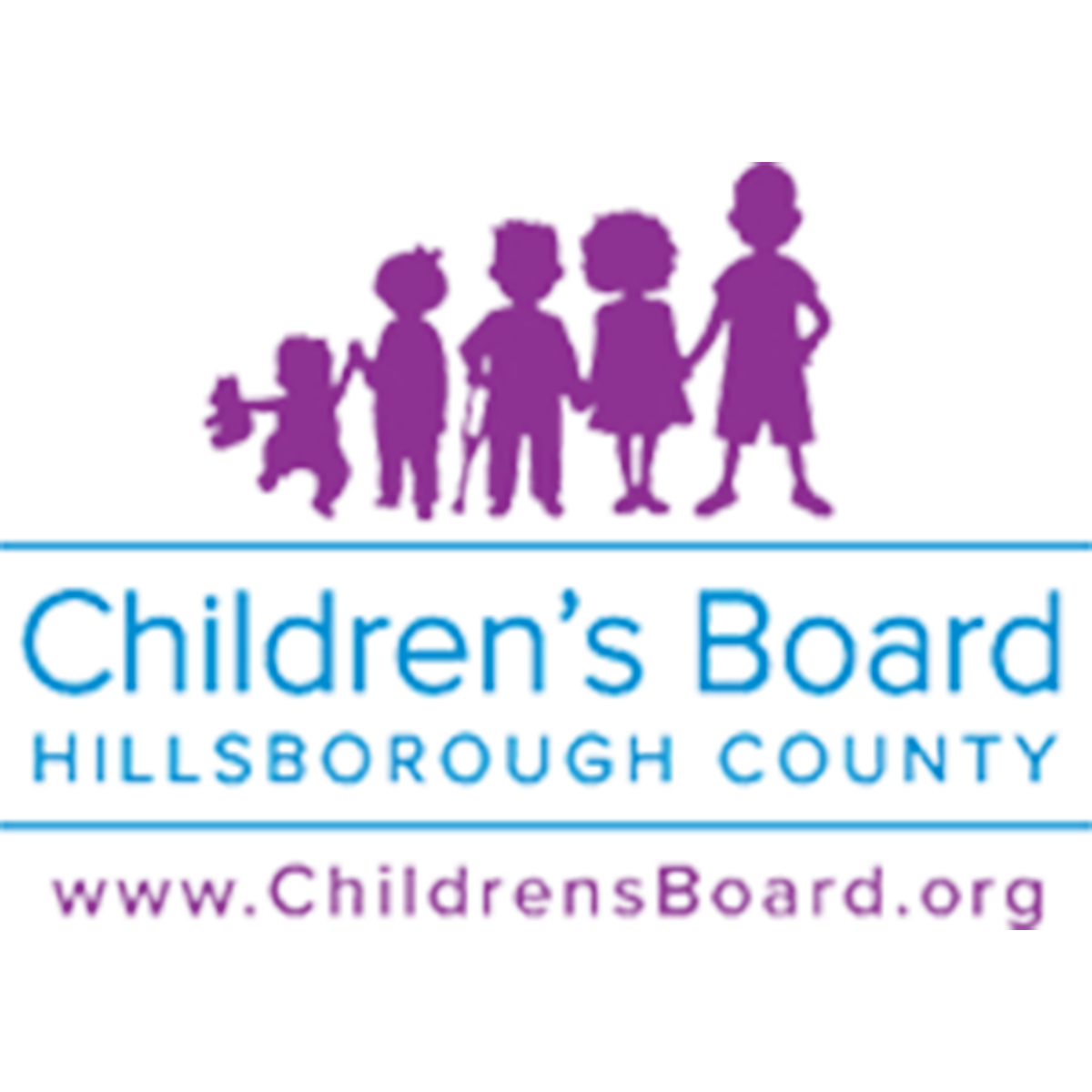 "Logo for the CHILDRENS BOARD OF HILLSBOROUGH COUNTY"